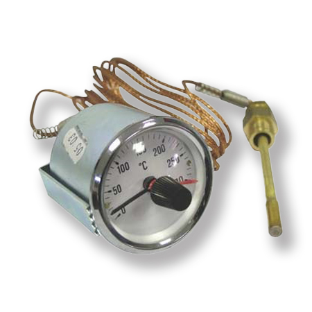 TELETERMOSTATO Ø=63mm. 0-150°C 3/8 TELETERMOSTATO Ø=63mm. 0-150°C 3/8