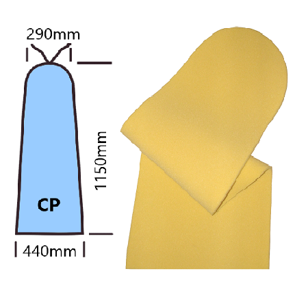 SCHIUMATO SILICONE ESPANSO TAGLIATOMOD. CP SP.=7mm.