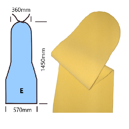 SCHIUMATO SILICONE ESPANSO TAGLIATOMOD. E SP.=7mm.