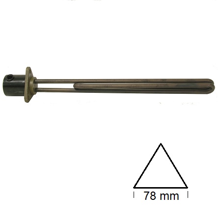 RESISTENZA OLIO TRIANGOLARE L=450mm. W.2000