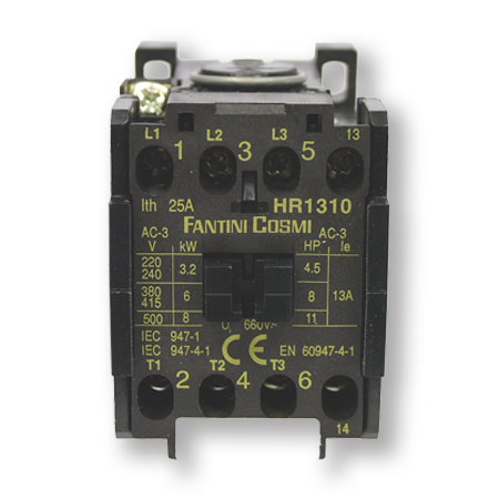 BOBINA TELERUTTORE HR 1310 20 AMPERE220V.