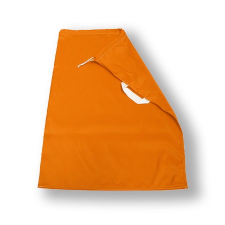 SACCO POLIESTERE CM. 70X100 SEMPLICE CON 1 MANIGLIA ARANCIO