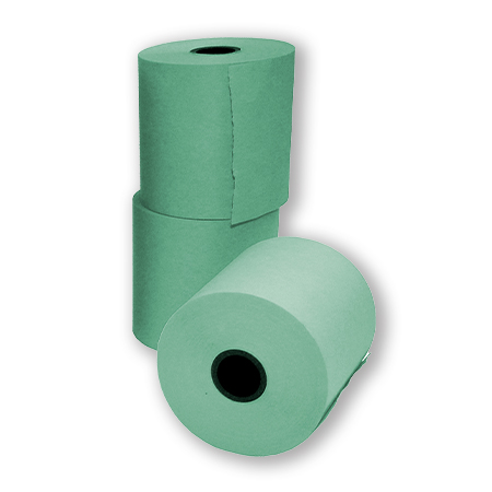 ROTOLO REGISTRATORE DI CASSA HIDROFIX 37mm. VERDE